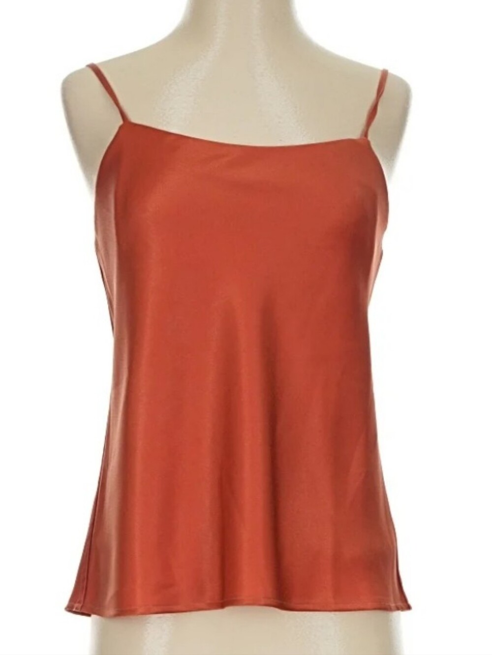 SPANX Rust Orange Adjustable Strap Slip Cami